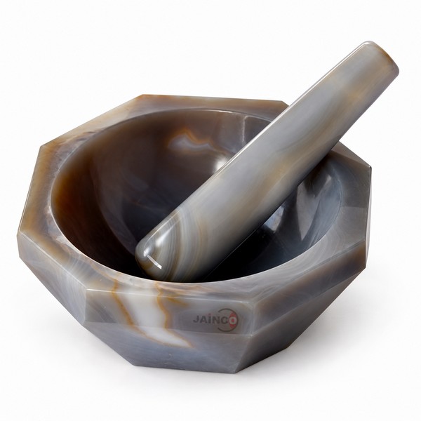 Agate Pestle and Mortar